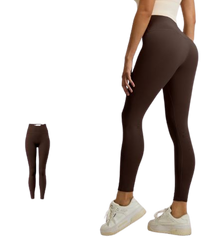 Seamless High Waist Peach Yoga Leggings