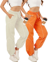 Y2K Baggy High Waist Streetwear Track Pants