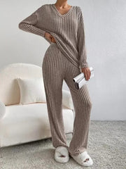 Women’s Knitted Two-Piece Outfit Set
