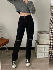 Y2K Wide Leg Jeans for Women