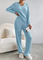 Women’s Knitted Two-Piece Outfit Set