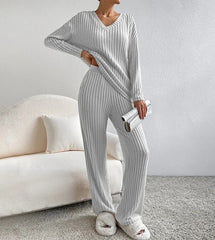 Women’s Knitted Two-Piece Outfit Set