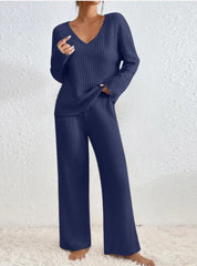 Women’s Knitted Two-Piece Outfit Set