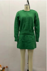 Women’s Knitwear Skirt Outfit