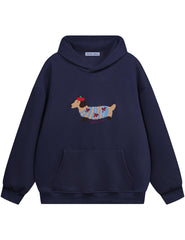 Aelfric Eden Cartoon Dog Oversized Hoodie