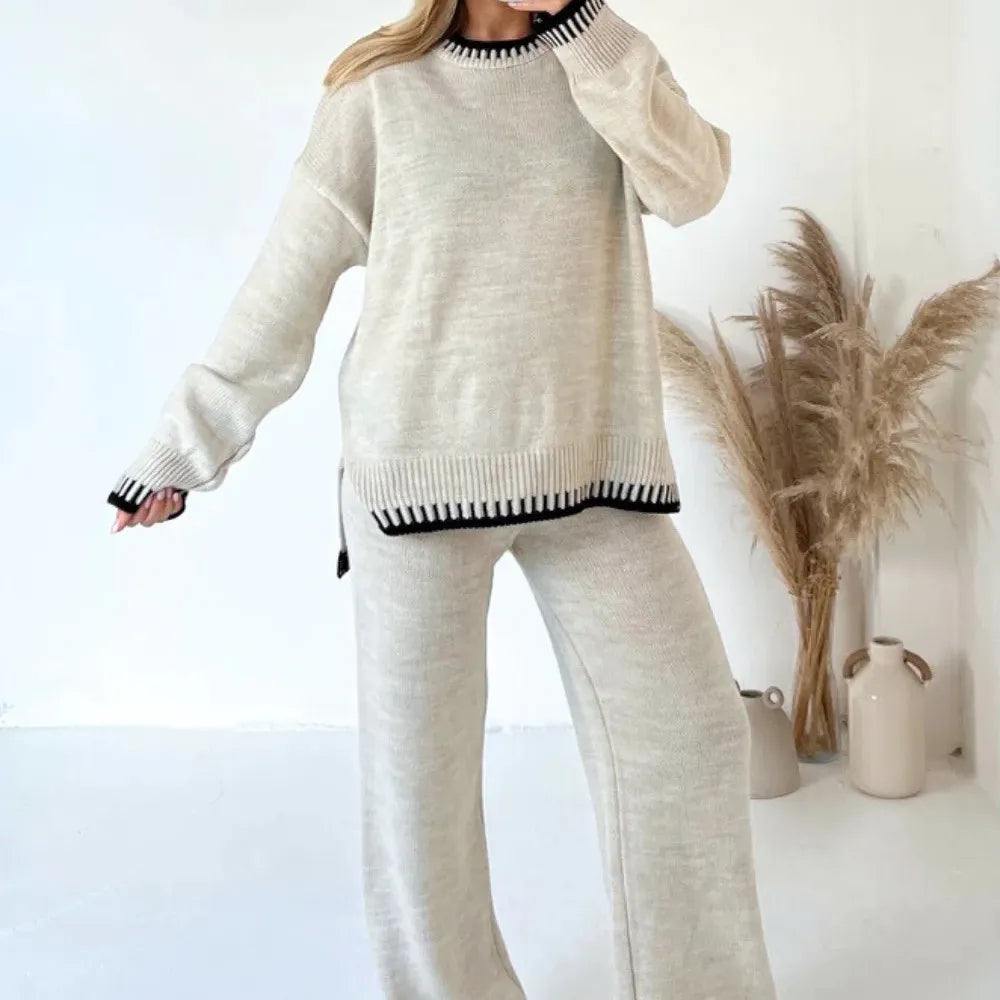 Women’s Solid Color Casual Loose Outfit
