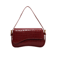 Retro Y2K Crescent Shoulder Bag for Women